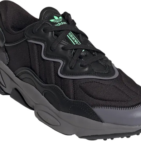 Ozweego black, grey and neón green - Picture 7 of 9